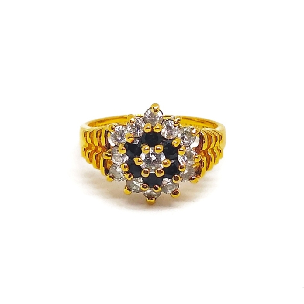14k HGE LIND  double Rositas ring size 8